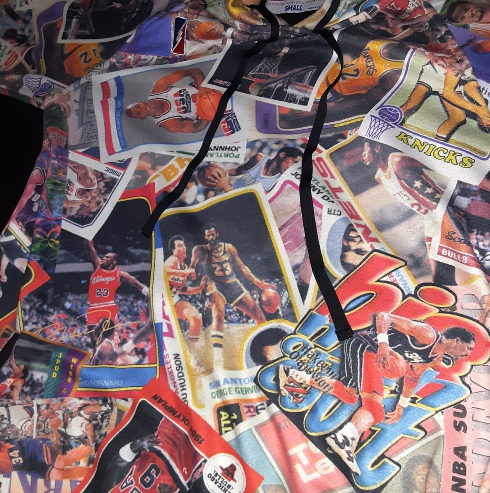 Post-game NBA basketball card all-over print - Picture 7 of 11